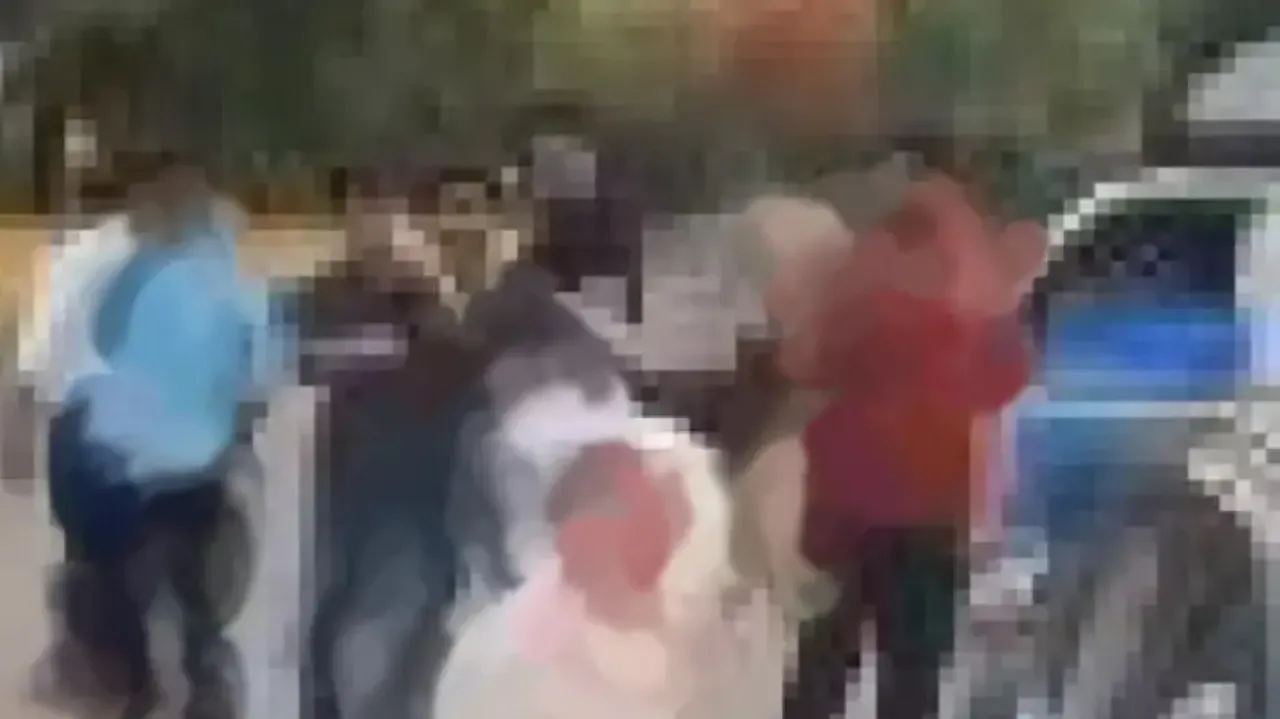 School girls pull hair, punch each other over Instagram comments on road