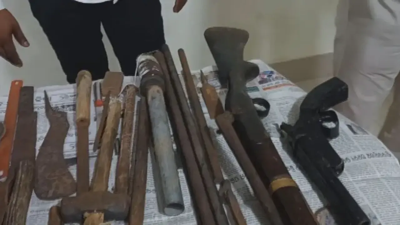 Nayagarh police busts illegal arms factory in Odisha forest