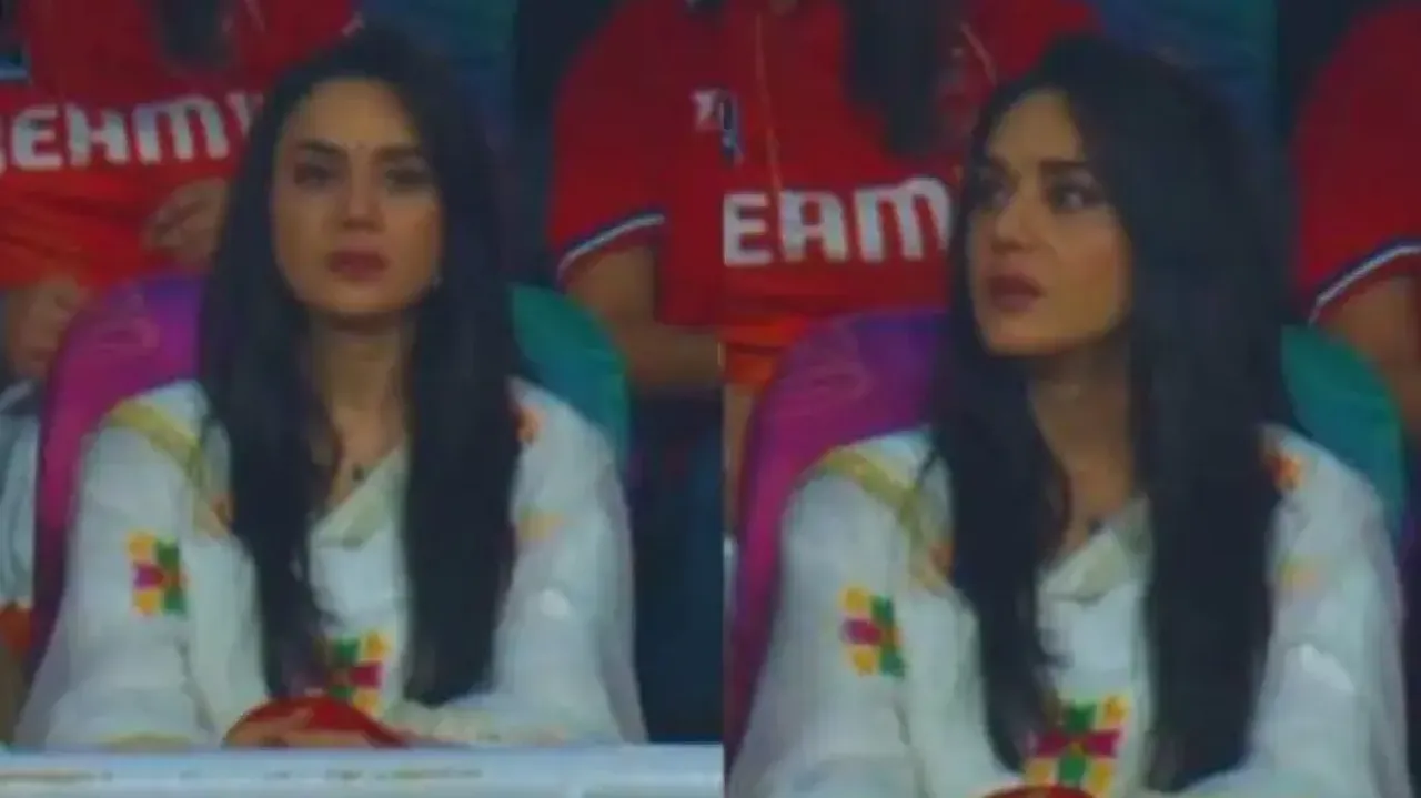 Preity Zinta spotted teary-eyed after IPL 2025 loss, yet goes to cheer up PBKS players