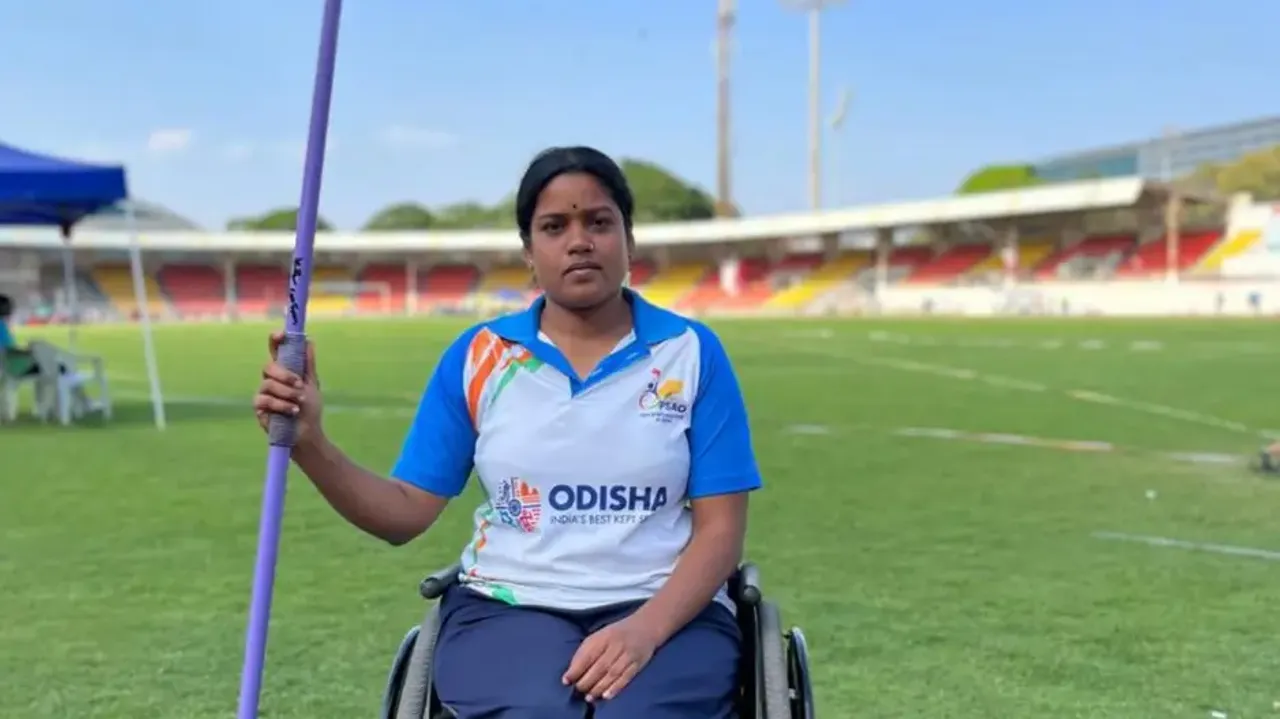 Odisha’s Suchitra Parida wins silver in women’s javelin at Paris 2025 World Para Athletics Grand Pri