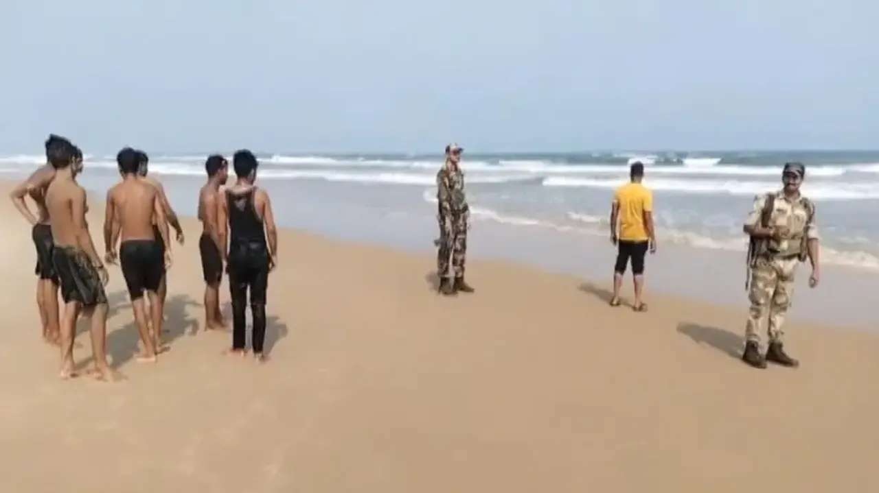 Kendrapara student goes missing while bathing in sea near Paradip 