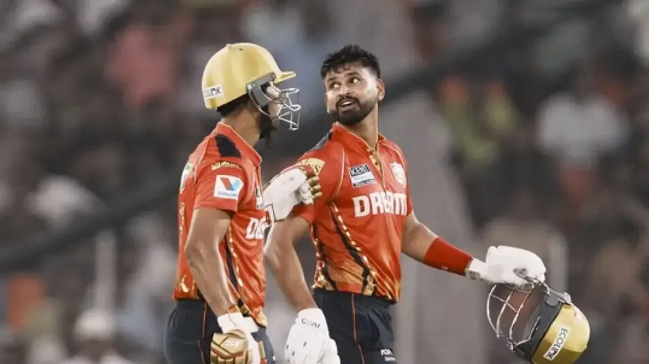 Shashank Singh and Shreyas Iyer