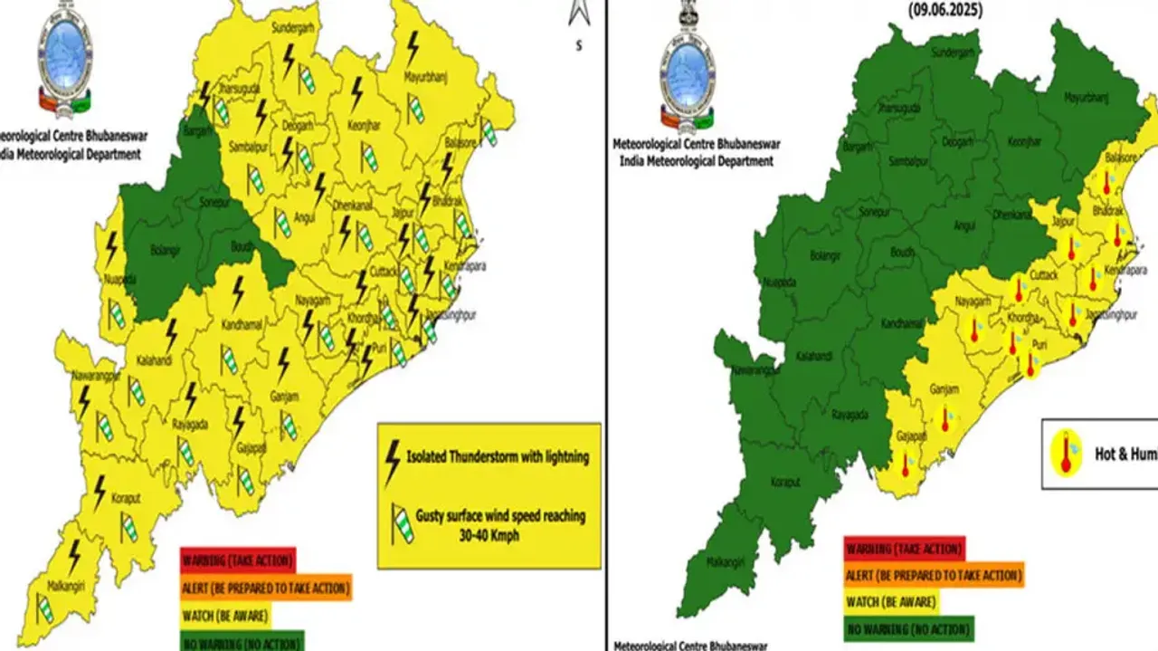 Heatwave continues in Odisha