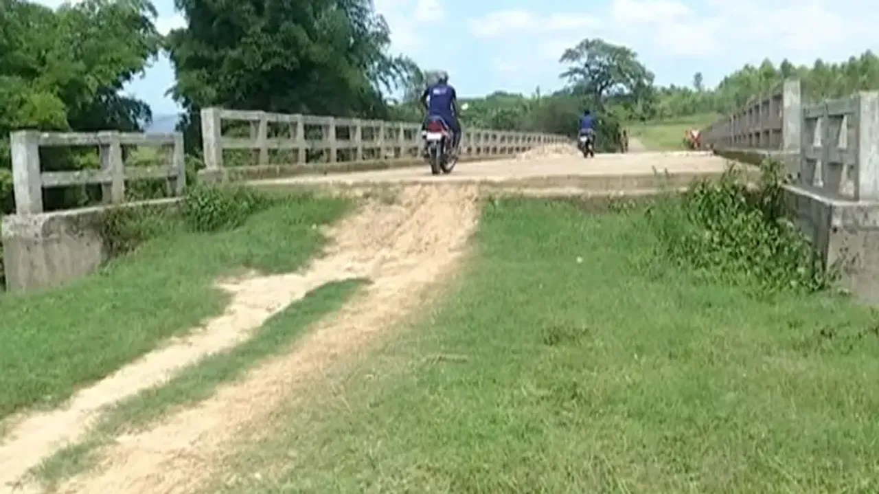 Bridge without road in Koraput