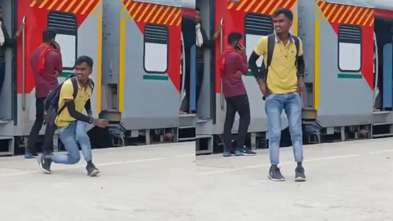 Differently abled youth gets back to normal after enjoying free train ride Watch