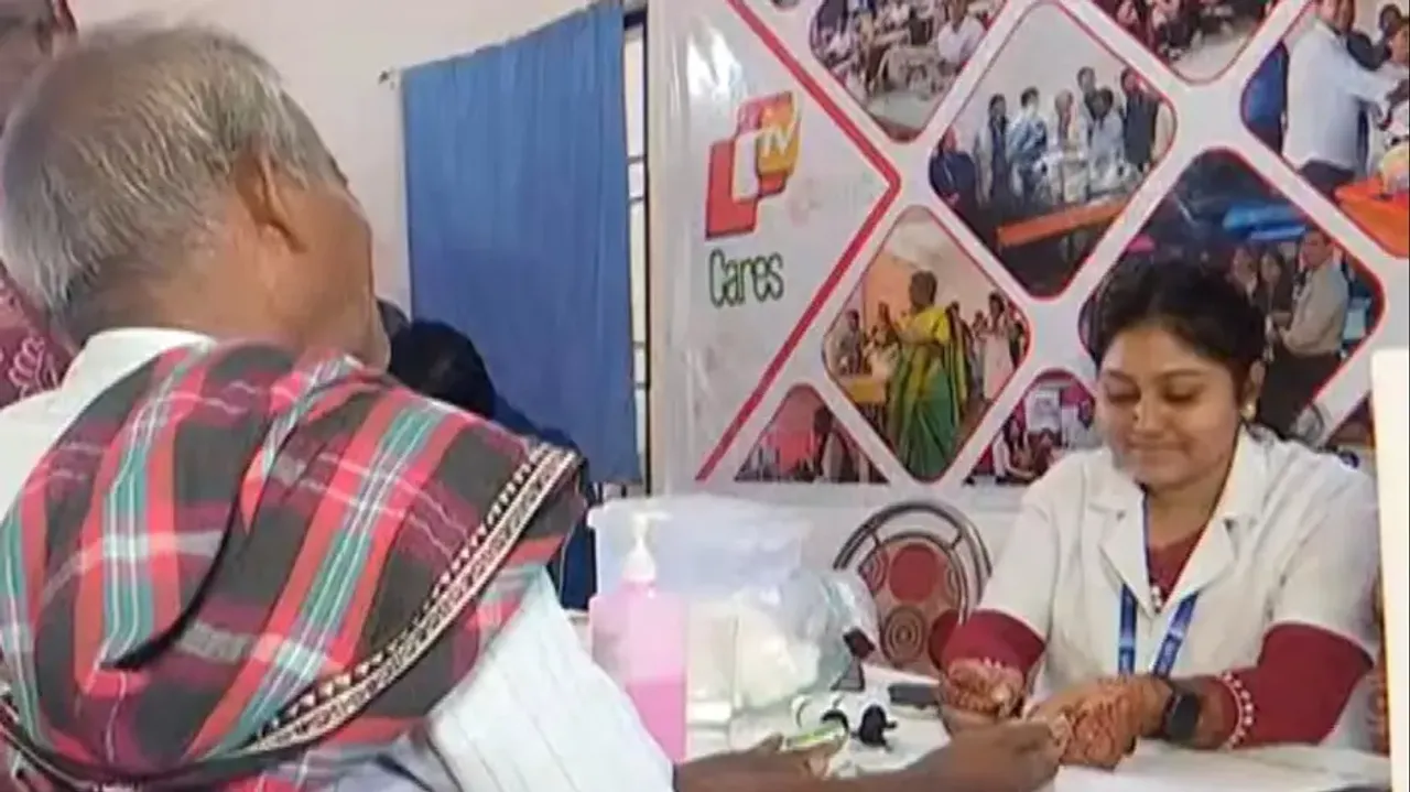 Healthcare for All: OTV Cares organises 2-day free health camp at Sarua Village