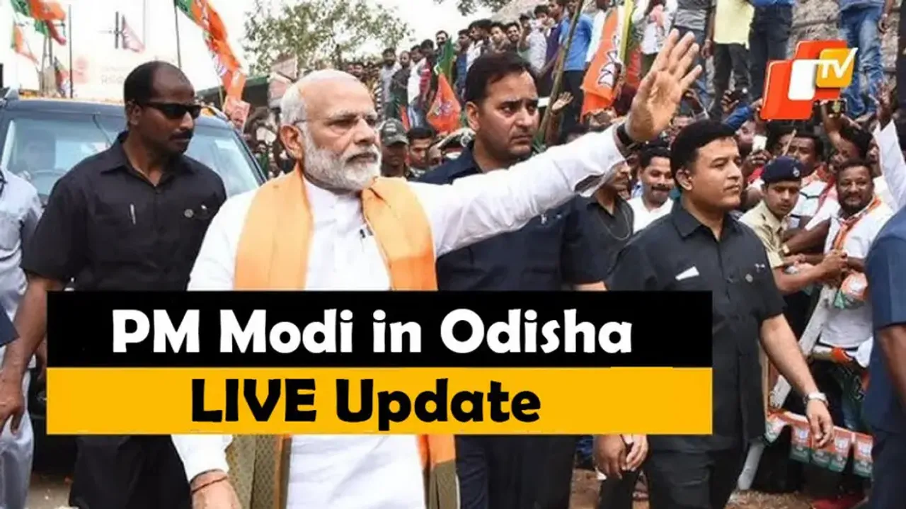 PM Modi in Odisha