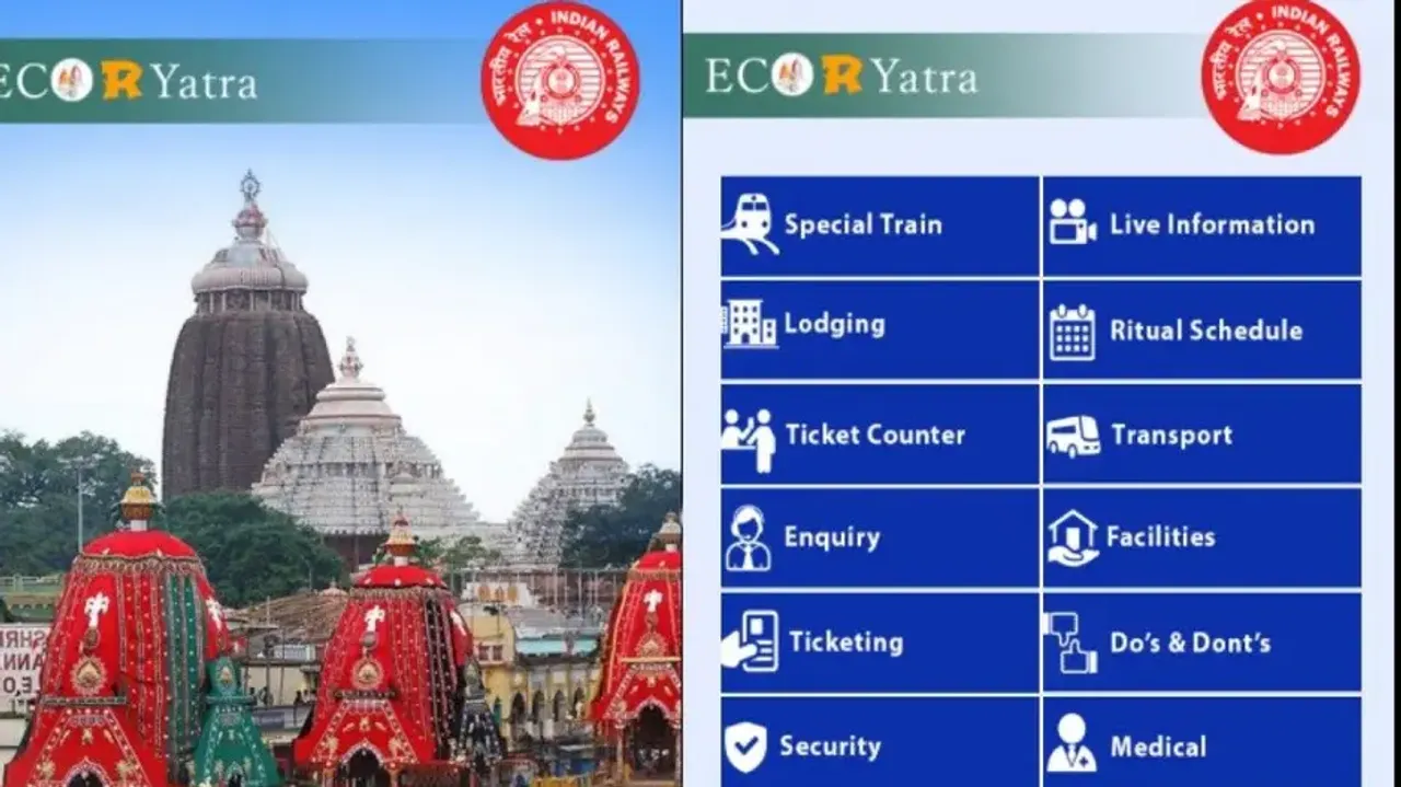 ECoR Yatra mobile app launched to provide digital rail services during Rath Yatra 2025