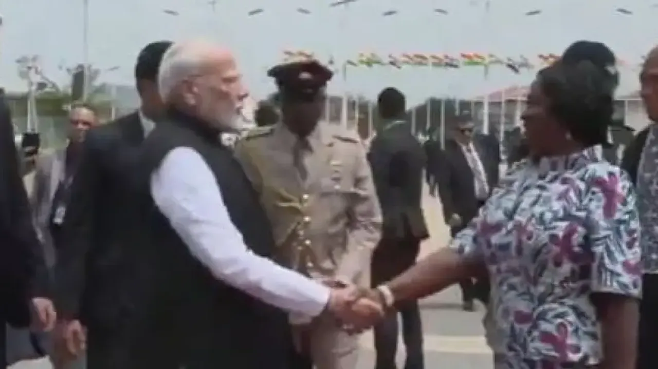PM Modi leaves for Trinidad and Tobago after concluding two-day visit to Ghana