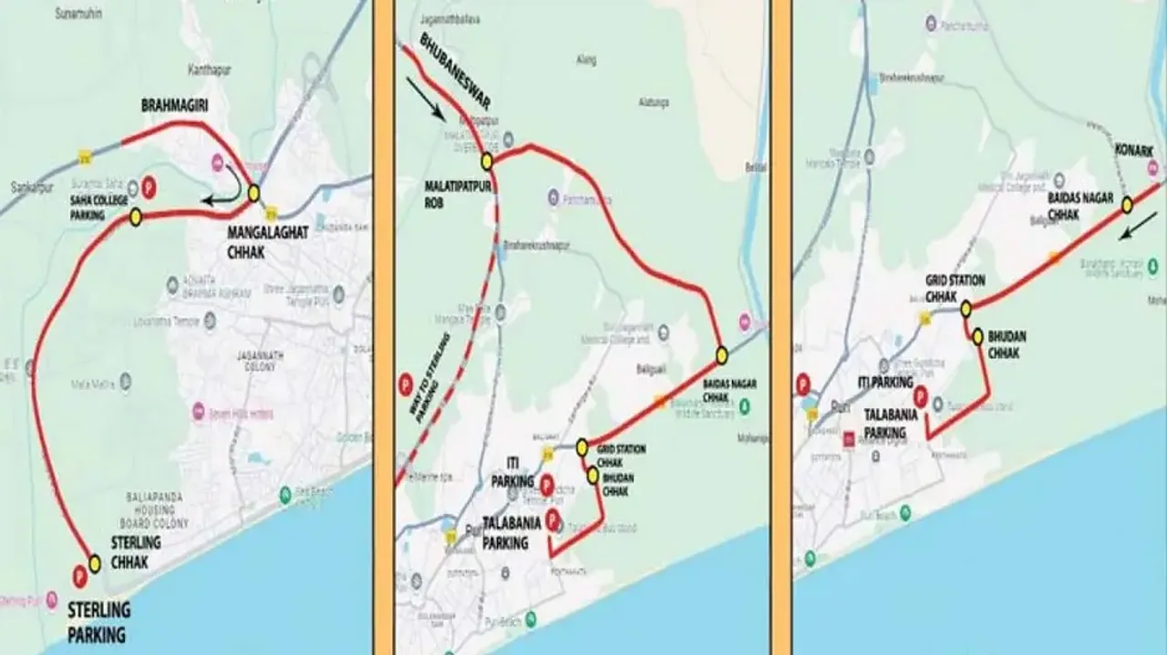 How to reach Puri for Bahuda Yatra