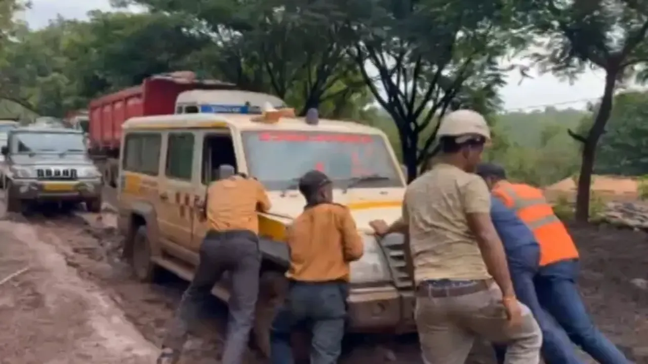 Roads in Odisha’s mining heartland turn into death traps; locals allege decades of neglect