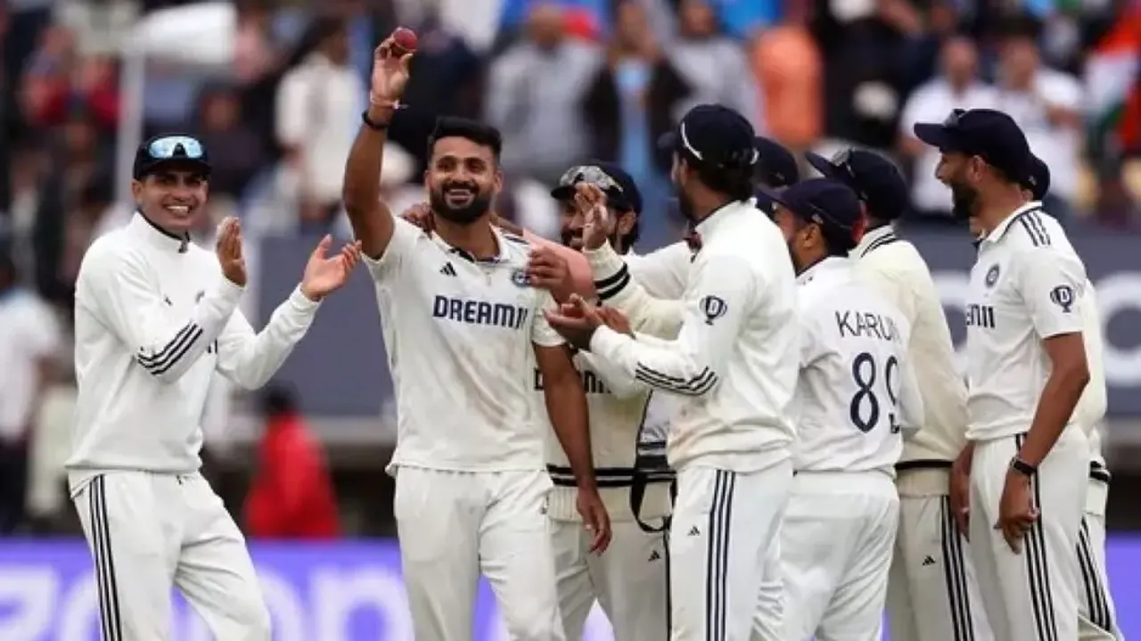  Akash Deep takes six wickets in the second innings