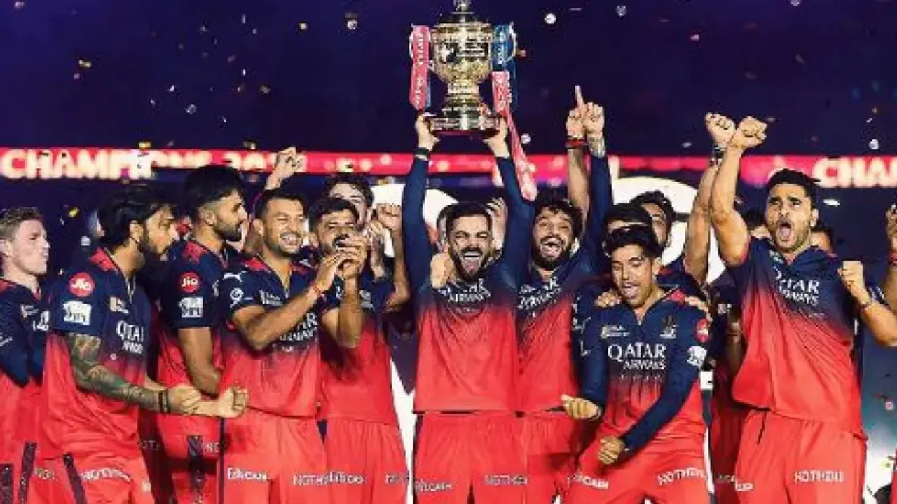 RCB winning IPL 2025