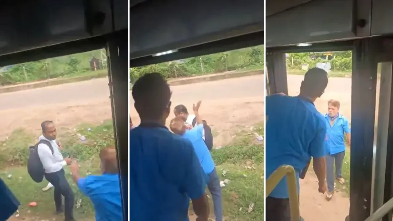 Passenger ‘thrashed’ by Ama Bus staff in Bhubaneswar; CRUT takes disciplinary action after video goe