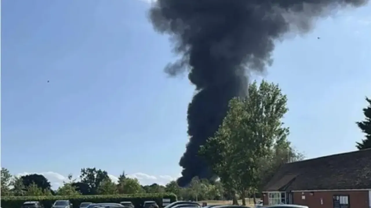 Plane crash at London's Southend airport