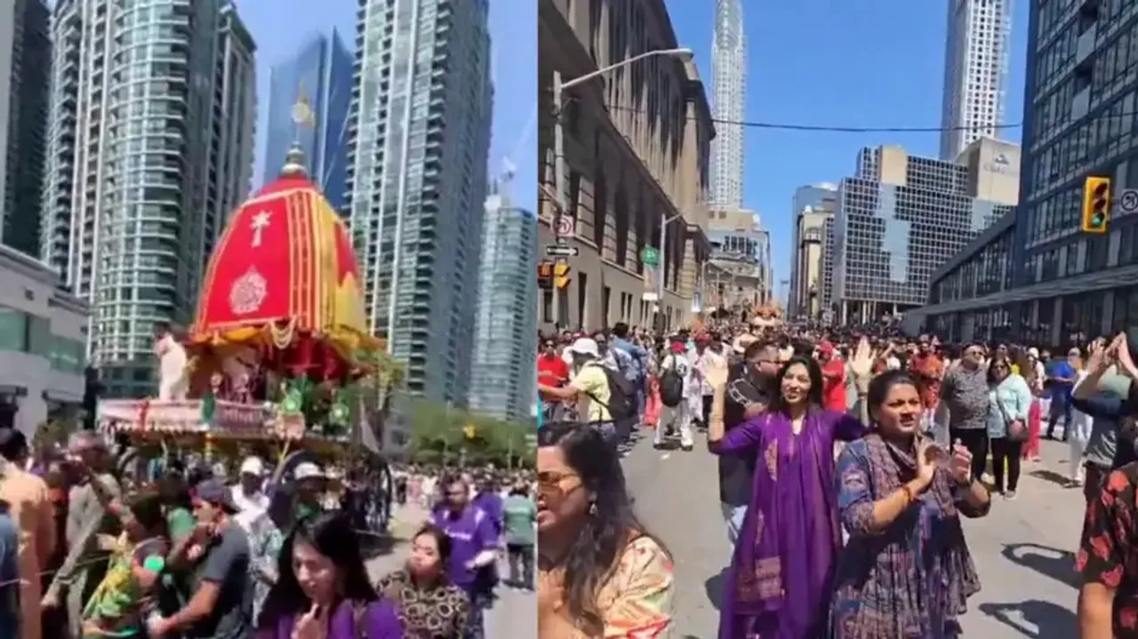 Eggs hurled at ISKCON's untimely Rath Yatra in Canada