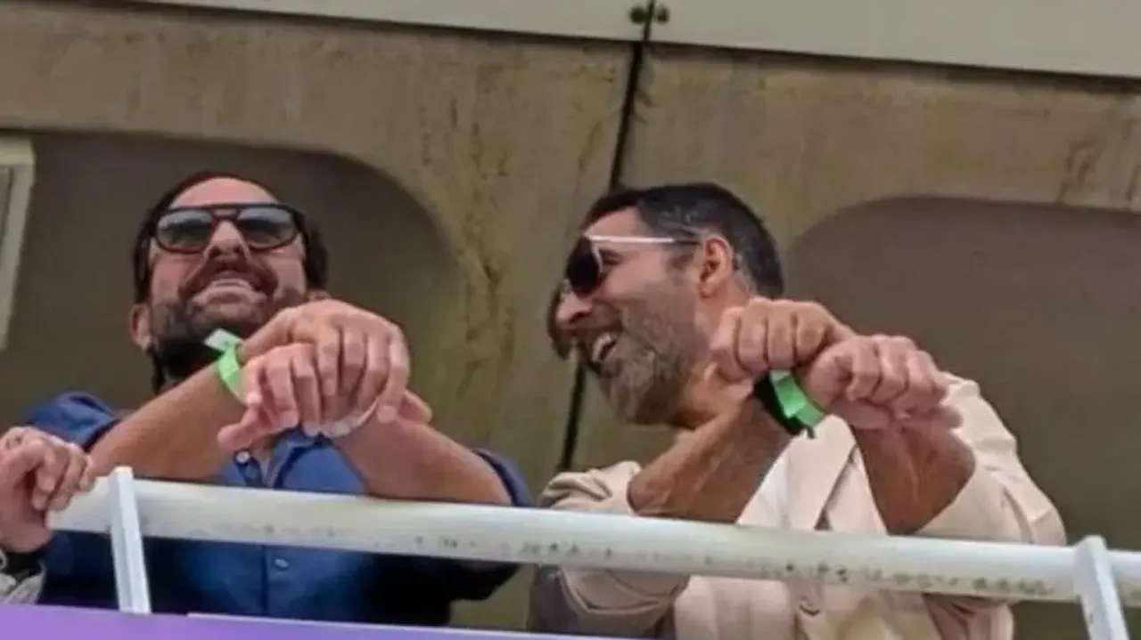 Saif Ali Khan and Akshay Kumar 