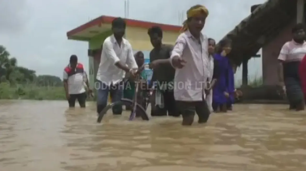 Kendrapara flooded: Crocodile fear, blocked roads disrupt life