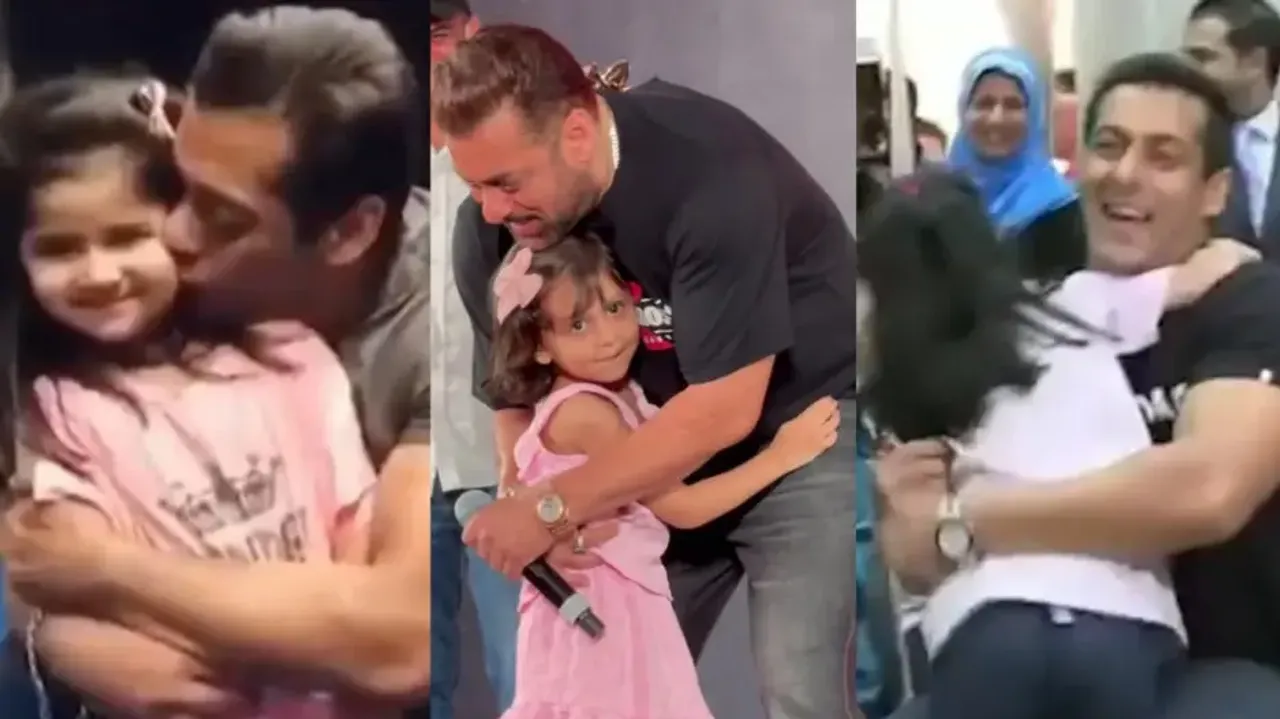 Amid Salman Khan heart winning moment with little fangirl watch the Dabangg star soft side arou