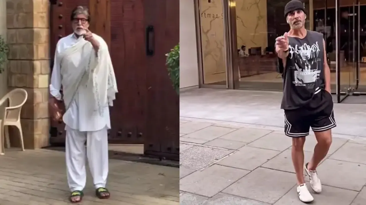 Amitabh Bachchan Akshay Kumar lose cool after privacy invasion watch