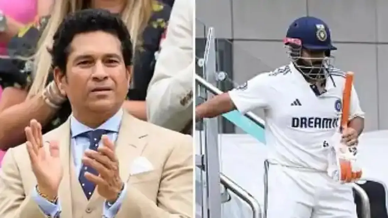 Sachin Tendulkar hails Rishabh Pant's heroic act