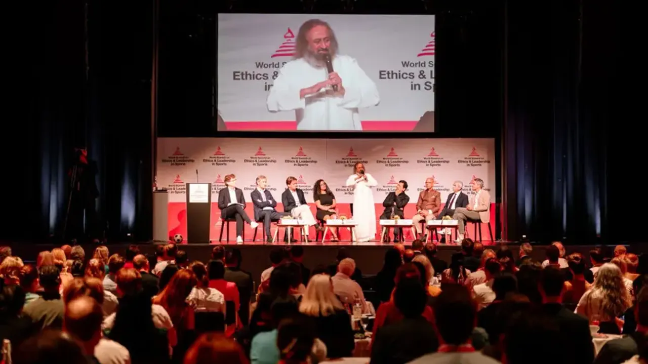Sri Sri Ravi Shankar raises mental health, ethics concerns at sports leadership summit