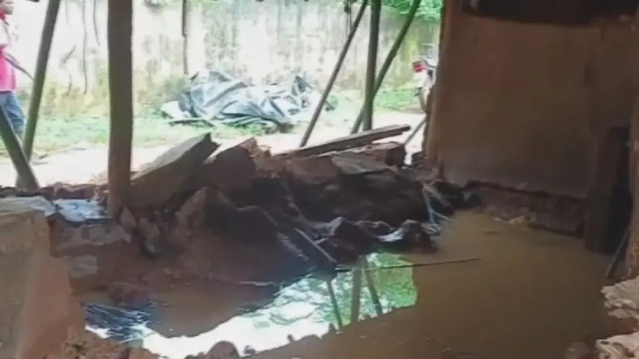 Heavy rainfall wreaks havoc in Mayurbhanj, several houses collapse