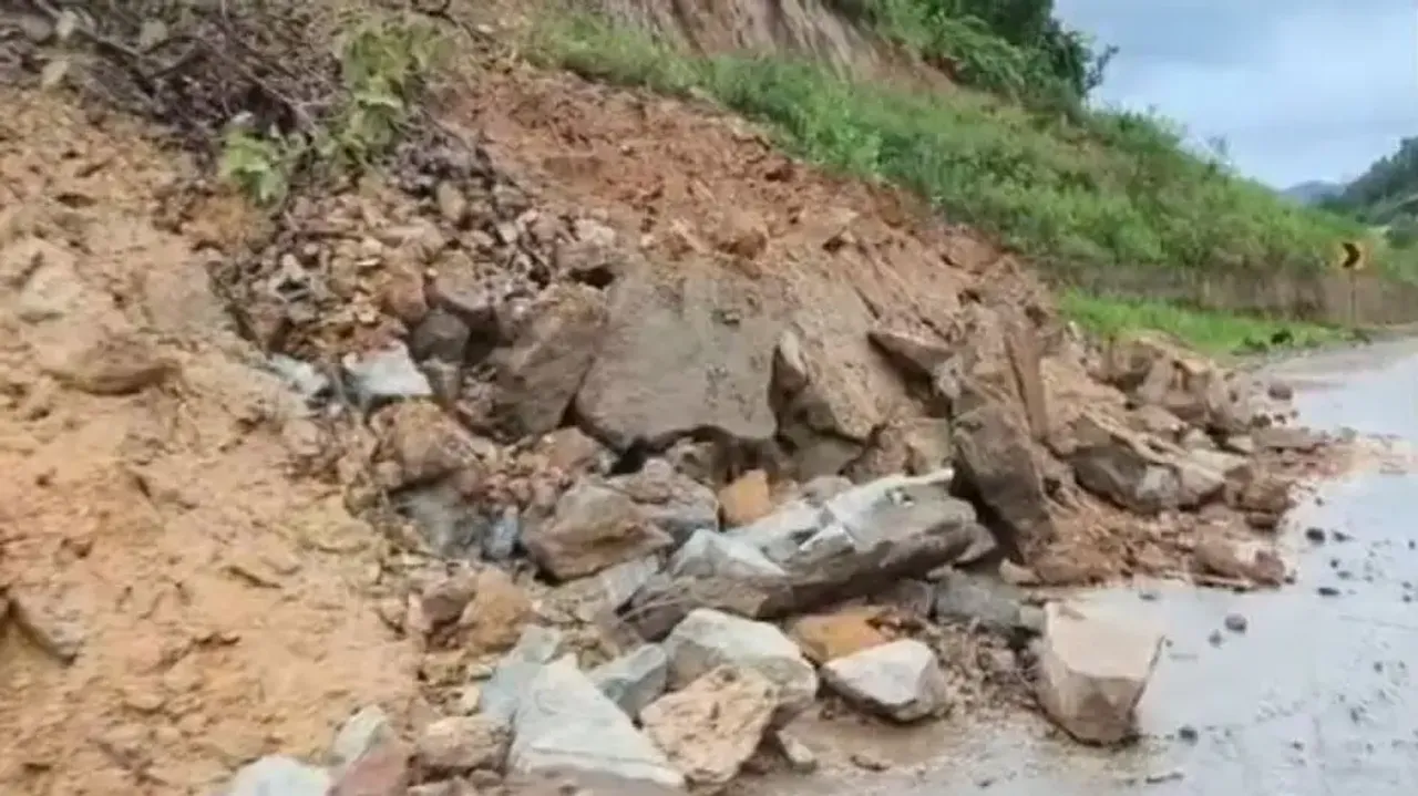 Landslide in Odisha's Sundargarh