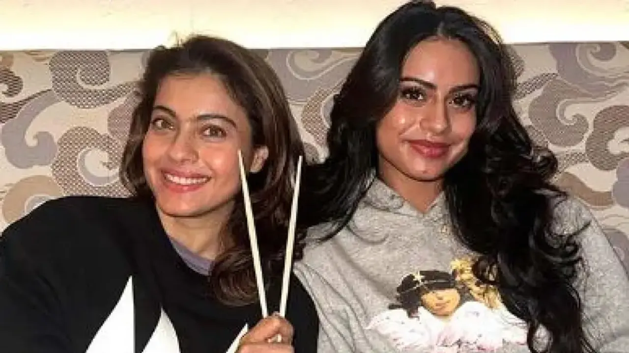 Kajol and her daughter Nysa