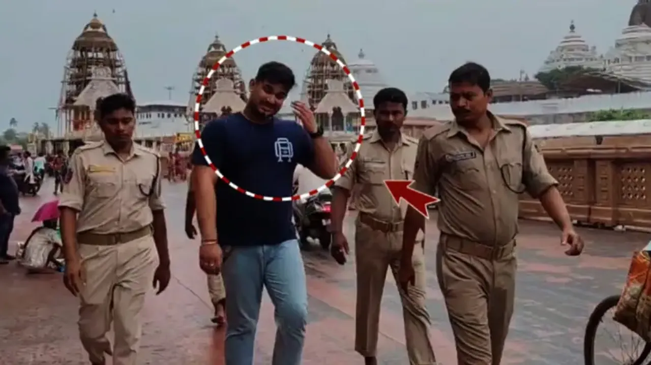 Youth caught with spy camera fitted in spectacles inside Puri Srimandir
