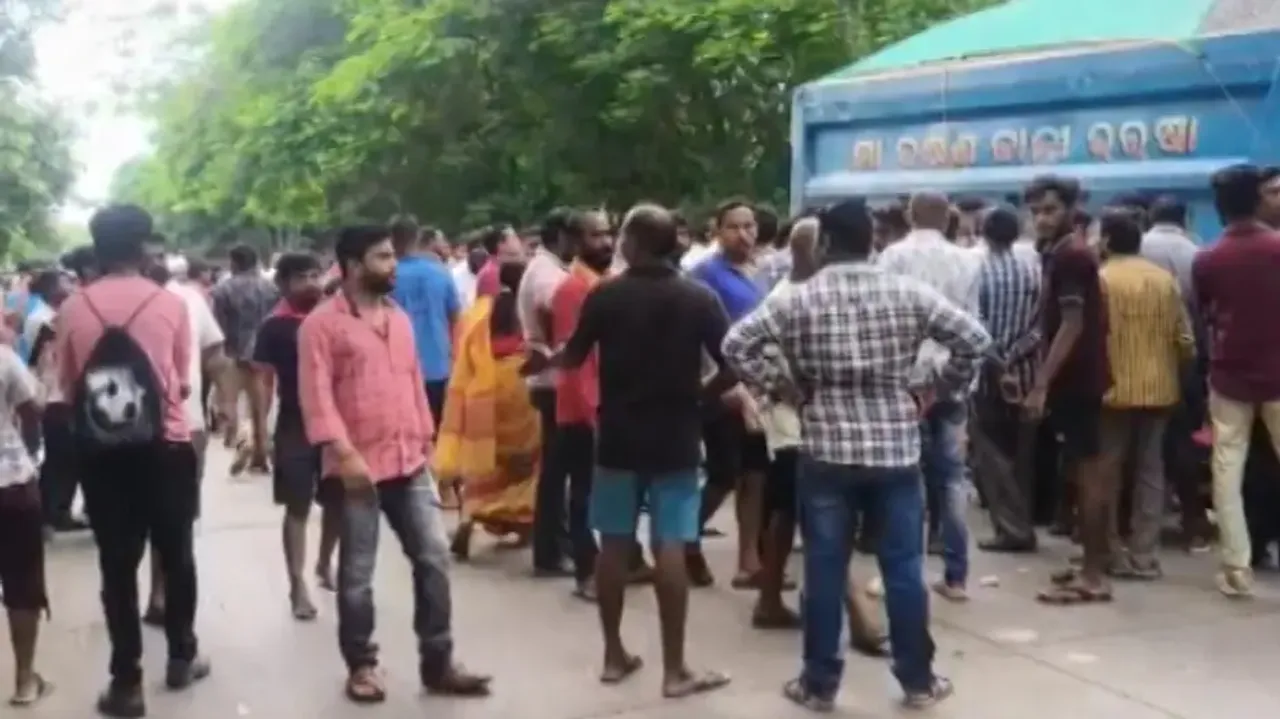 Girl, father returning from school killed as Hyva truck runs them over 