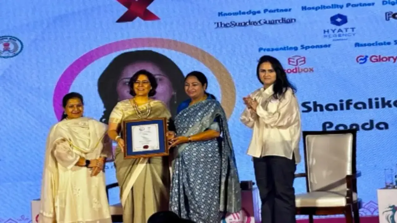 Shaifalika Panda bags Shakti Awards for championing women’s empowerment and rural development
