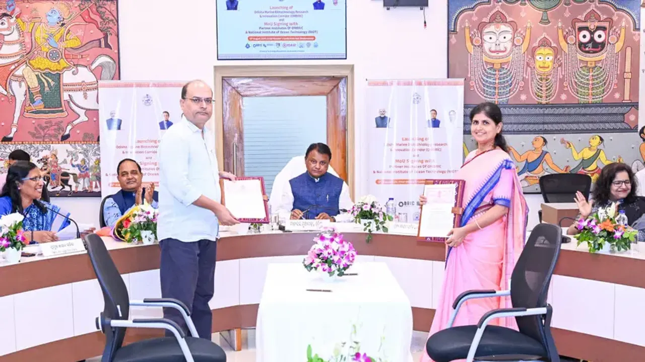 Odisha CM launches OMBRIC to boost marine biotechnology,  Blue Economy