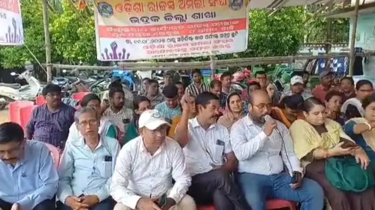 Odisha revenue staff strike enters fourth day, public services crippled