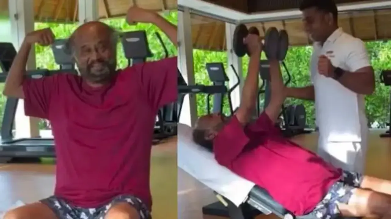 Age is just a number! Rajinikanth’s resort workout video breaks the Internet