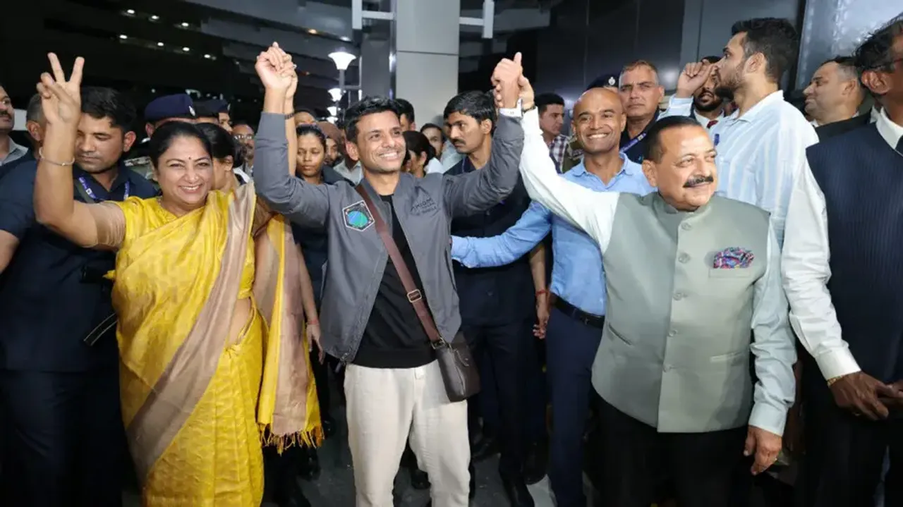 India welcomes Capt Shubhanshu Shukla back from historic space journey