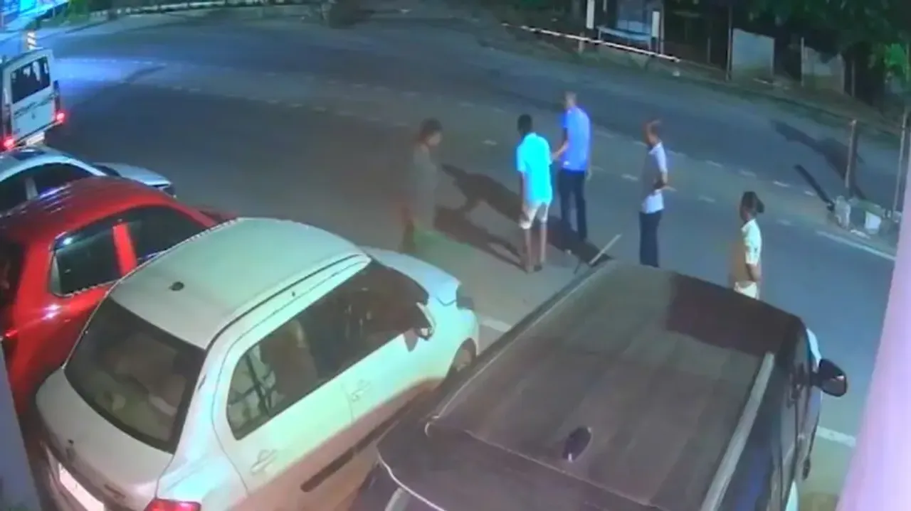 CCTV captures Boudh IIC ‘assaulting’ night watchman; victim alleges drunken police brutality