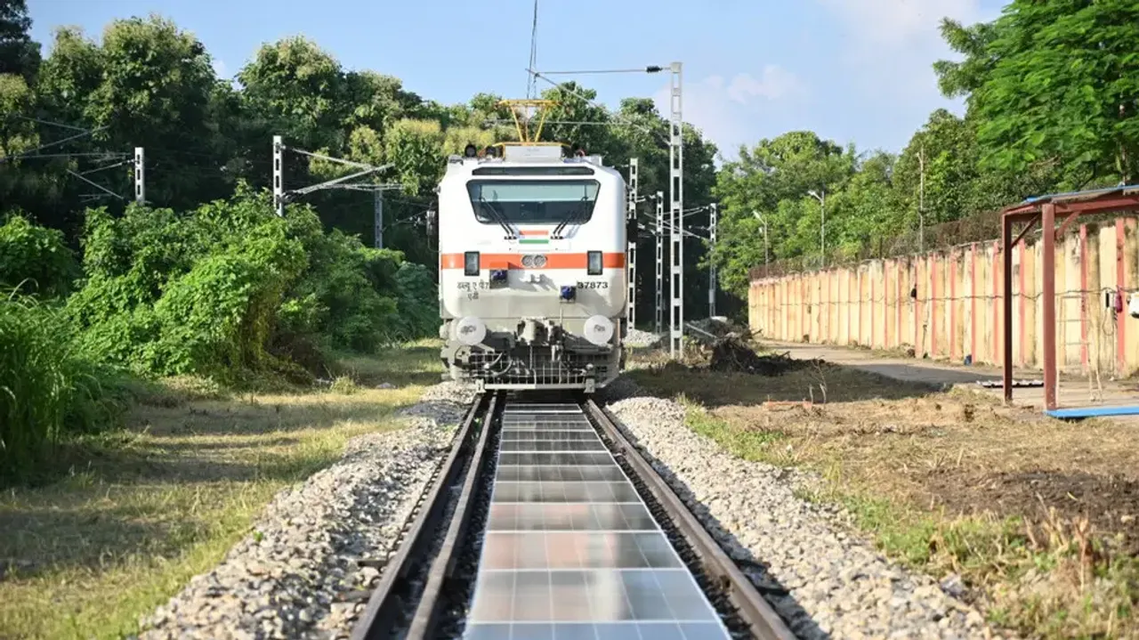 Indian Railways installs removable solar panels between railway tracks, pilot project at Varanasi