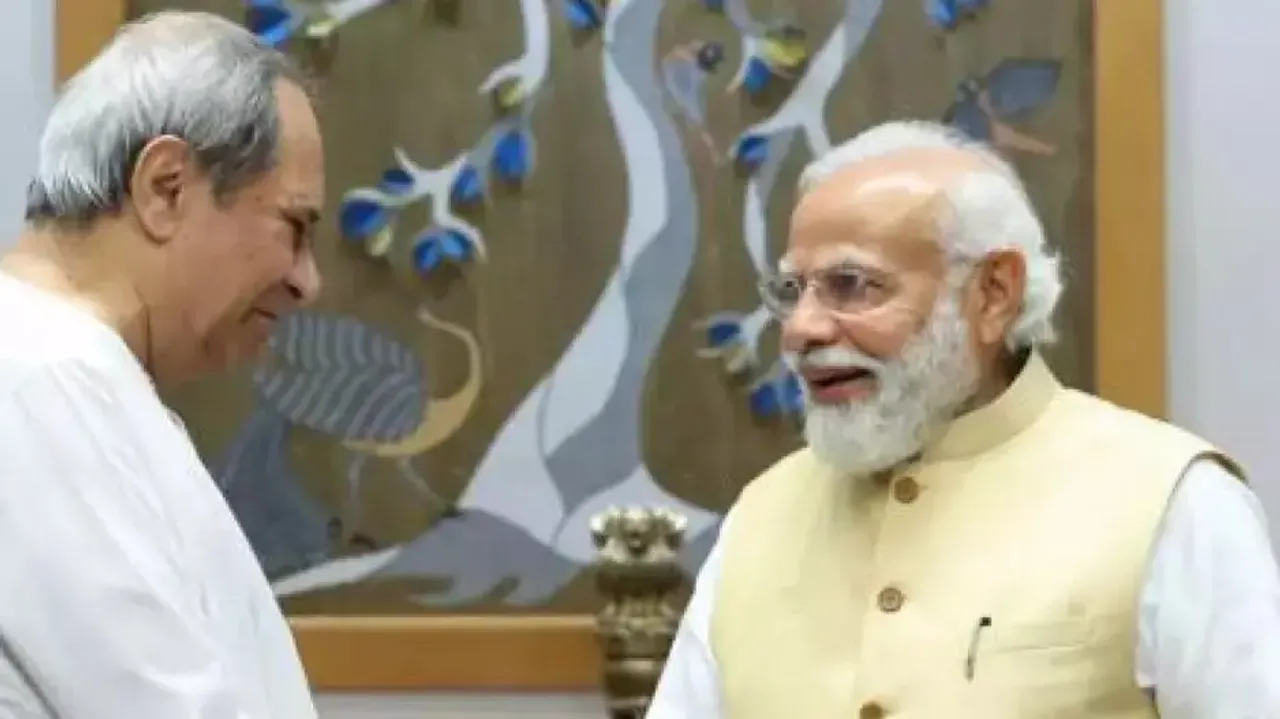 Naveen Patnaik and PM Modi