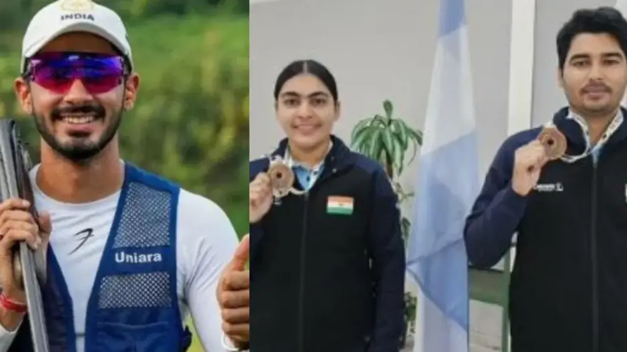 Anant Jeet Naruka shoots gold; Saurabh-Suruchi pair wins 10m air pistol mixed team bronze
