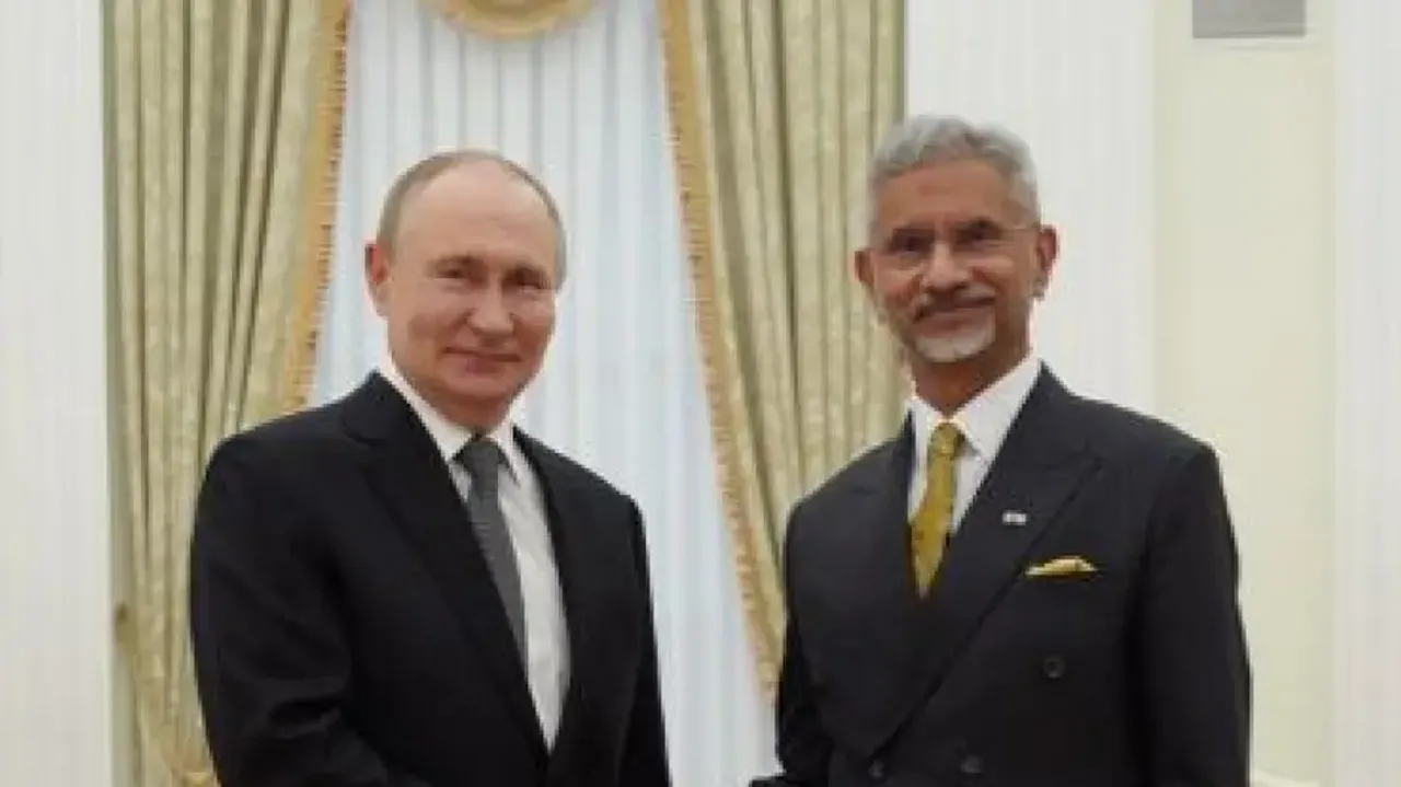 EAM Jaishankar meets President Putin