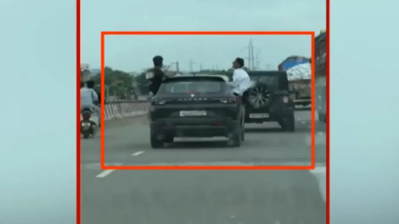 Stunt in car on Bhubaneswar Highway proves costly