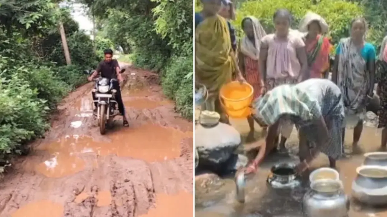 Border villages in Odisha struggle without roads and drinking water, despite a development push