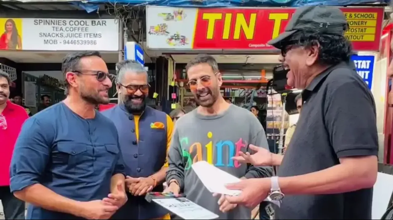 Khiladi and Anari Reunite! Akshay Kumar begins shooting ‘Haiwaan’ with Saif Ali Khan