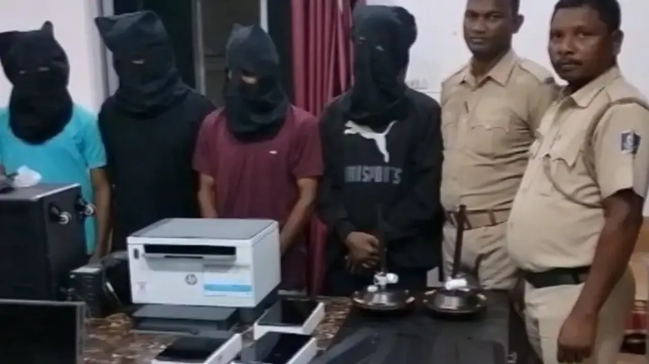 4 arrested in separate theft cases in Jharsuguda