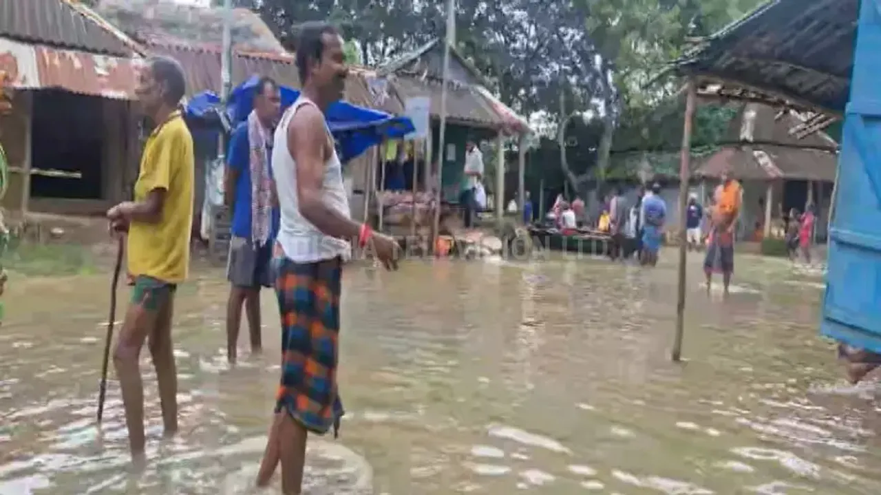 Subarnarekha triggers fresh flood, scores of villages marooned in Odisha’s Balasore