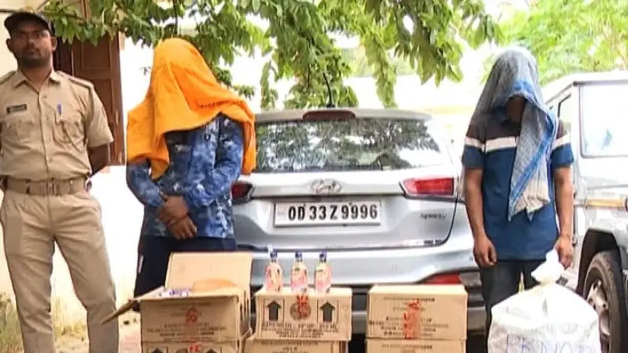 Huge haul of ganja and illegal Aska-40 seized in Bhubaneswar, two arrested
