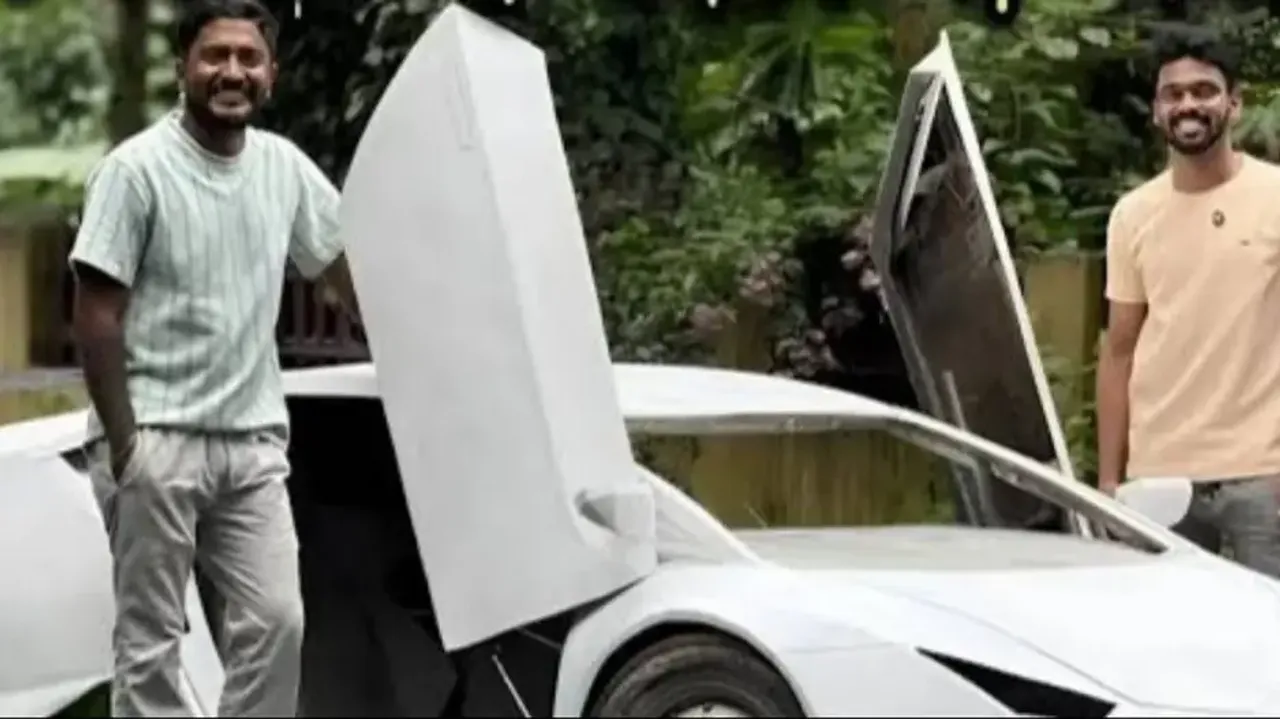 From YouTube Tutorials to Supercar Dreams: Kerala youth builds Lamborghini replica from scrapyard