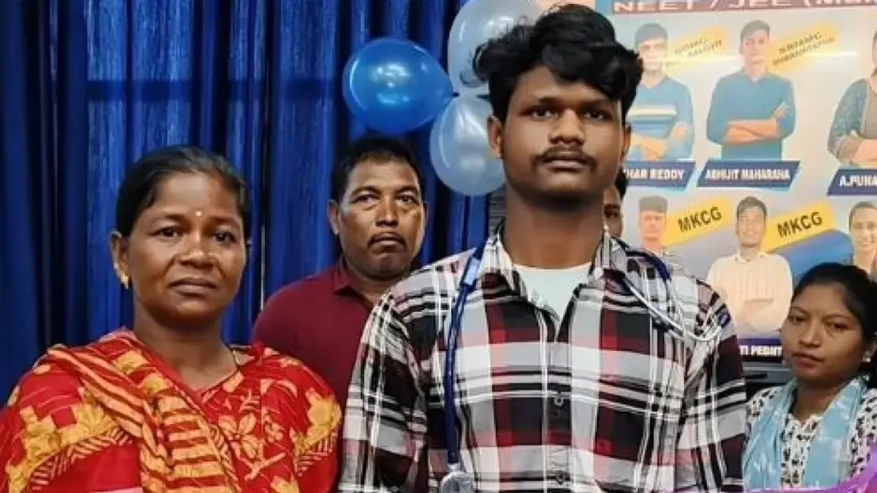 Odisha migrant labourer working in Bengaluru for Rs 15,000 cracks NEET