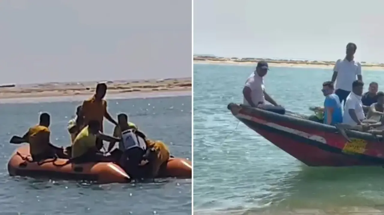 Fishing boat carrying 7 people capsizes off Ganjam coast in Odisha, search and rescue ops on